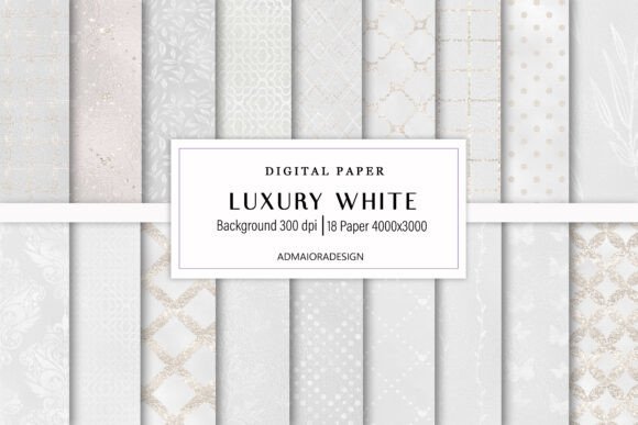 Download Luxury White Digital Paper - White Collection