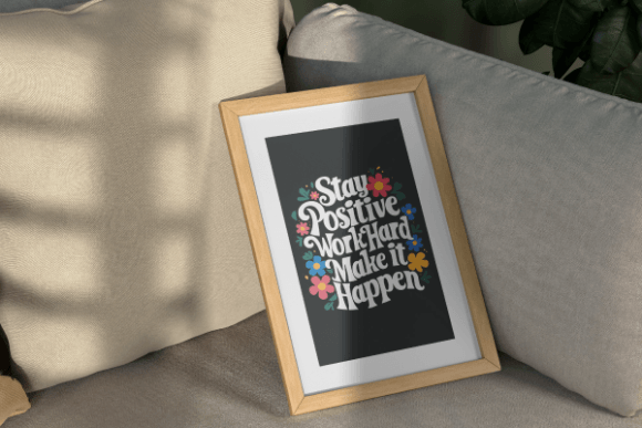 Download Positive Quote Print Template - Print template Collection