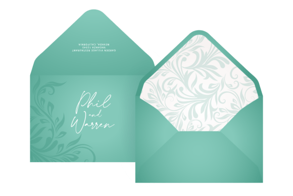 Download Wedding Invitation Envelope Set Template - Wedding invitation Collection